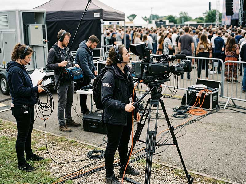 Scénáře použití - Broadcast a produkce