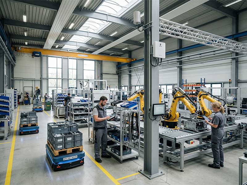 Scénáře použití - Privátní 5g sítě